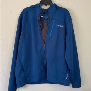 Eddie Bauer Men’s First Ascent Synthesis Pro Hoodie Size XL blue grey